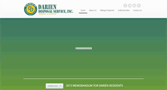 Desktop Screenshot of dariendisposal.com